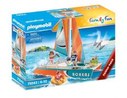 PLAYMOBIL FAMILY FUN - CATAMARAN PROMO-PACK #71043